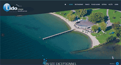 Desktop Screenshot of lido-plage.com